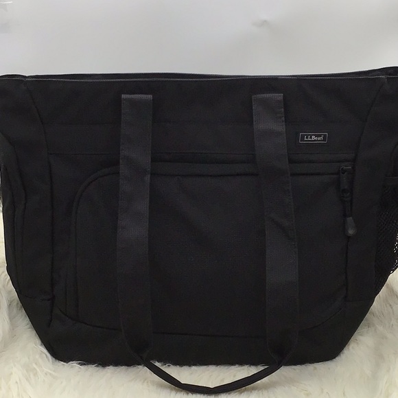 L.L. Bean Handbags - 🔴 L.L.Bean Black Large Canvas Tote